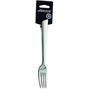 Arcos Serie Toscana - Forchetta Tavola Set (3 forchetta) - Monoblocco Unipezzo Acciaio Inossidabile 18/10 e 200 mm Colore Argento