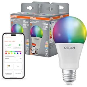 OSRAM SMART+ RGBW, lampada LED E27 con Matter over Wifi, appositamente