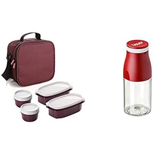 TATAY Urban Food Casual, Borsa Termica Porta Pranzo, 3L Capacità + Urban Drink Borraccia da 400 ml