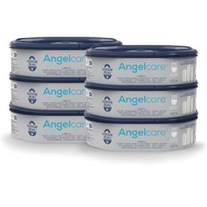 Angelcare - Ricarica mangiapannolini ottagonale, quantità a scelta, pacchetto di 6