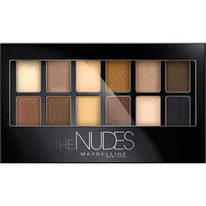 Maybelline New York Palette Ombretti The Nudes, 12 Colori Sulle Sfumature del Nudo, Finish Matte, Satinato e Perlato