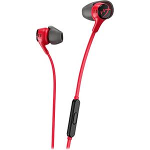 HyperX Cloud Auricolari, Connettore a 90 Gradi, Cavo Antigroviglio, 4 Misure di Copriauricolari in Silicone, Microfono Integrato e Pulsante Multifunzione, Adatto per Nintendo Switch e PC, Rosso