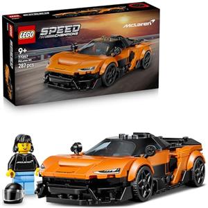 LEGO Speed Champions McLaren W1 Macchina Giocattolo - Modello di Auto con Minifigure da Collezione del Pilota - Idea Regalo di Compleanno per Bambini da 9 Anni in su Fan degli Sport Motoristici 77257