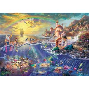 Schmidt , Thomas Kinkade: Disney The Little Mermaid Puzzle - 1000pc, Puzzle, Ages 12+, 1 Players
