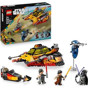 LEGO Star Wars 75414 Snowspeeder Force Burner - Astronave Giocattolo da Costruire con 3 Minifigure con Spade Laser e Moto Speeder - Regalo per Bambini da 7 Anni in su e per Fan di Rebuild the Galaxy