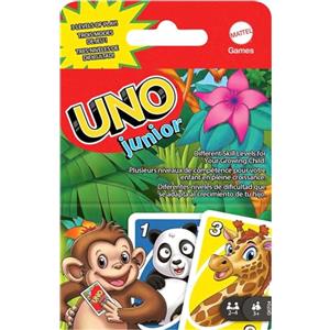 Mattel Games UNO Junior Gioco di Carte per Bambini 3+, 2-4 Giocatori