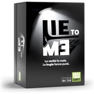 Yas Games- Lie To Me - L'Unico in Italiano - Da 3 a 8 Giocatori dai 18 anni in su