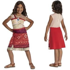 Disguise Costume Disney di Vaiana per bambini, per 3-4 anni