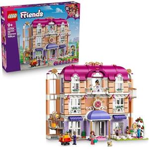 LEGO Friends Grand Hotel di Heartlake City Giocattolo - Modello in Miniatura con 6 Mini Bamboline, 2 Figurine di Animali e Accessori - Regalo di Compleanno per Bambine da 9 Anni in su - 42704