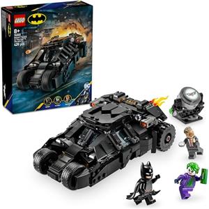 LEGO DC Tumbler di Batman Contro Two-Face e The Joker - Macchina Batmobile Giocattolo da Costruire con 3 Minifigure, Giochi da Supereroi per Bambini e Bambine da 8 Anni in su, Idea Regalo 76303