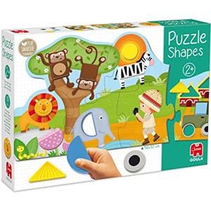 Jumbo Diset 53439 - Puzzle Forme Safari