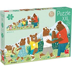 Dujardin Goula Puzzle XXL - Bear Family - Puzzle per bambini - Da 3 anni - Puzzle xxl da 3 anni