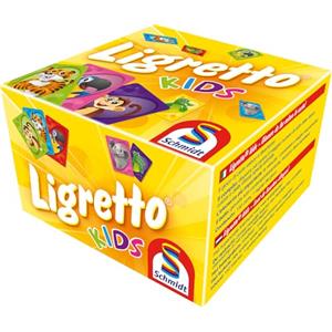Schmidt Spiele GmbH Ligretto Kids, Gioco di carte, Colore Multicolore, 01403