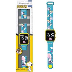 Lexibook, Snoopy, Orologio digitale con proiezione di 20 immagini, DMW060PNLXB