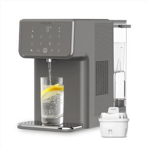 Philips 3500 Series Erogatore di Acqua Calda e Fredda con Filtrazione Taste+, Acqua Filtrata Calda e Fredda in Pochi Secondi, Protezione Antibatterica UV-C, Nessuna Installazione Necessaria