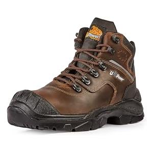 U-POWER DON'T WORRY... BE HAPPY! U-POWER | Scarpe Antinfortunistiche, Modello Greenland UK S S3S FO SR, Puntale Composito, Antiperforazione Tessile No Metal