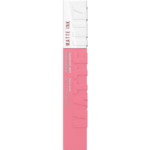 Maybelline New York Tinta Labbra SuperStay Matte Ink, Rossetto Matte Liquido a Lunga Tenuta, Dreamer (10), 5 ml