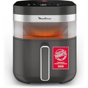 Moulinex Easy Fry Infrared, Friggitrice ad Aria 7L, Coal Grey, EZ832H