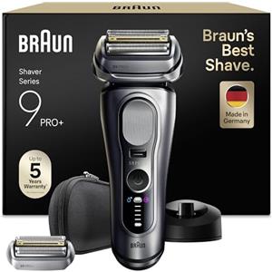 Braun Serie 9 Pro+ Rasoio Elettrico Barba, 9617psi Argento