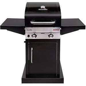 Charbroil Char-Broil New Performance Series 220B - Barbecue a Gas con 2 Fuochi con Tecnologia TRU-Infrared, Finitura Nera