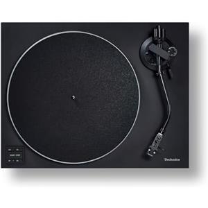 Technics SL-40CE-K Giradischi a Trazione Diretta, Motore Coreless, Equalizzatore Phono Integrato, Testina AT-VM95C, Piatto in Alluminio, Nero