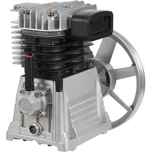 TiryyDrela Pompa a Testa del Compressore d'aria, Testa del compressore dair a doppio cilindro, Montaggio facile Raffreddamento rapido Prestazioni sostenibili, Ideale Officina Garage Professionale 31x26x34cm