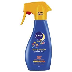 Nivea Sun Kids Spf 50+ Solare Per Bambini Bambini Protezione Molto Alta Spray 300ml