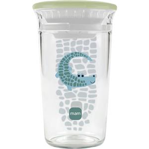 Bamed Baby Italia Srl Mam Easy To Drink Cup 360° Tazza Antigoccia Con Bordo Morbido 8m+ Azzurro 260ml
