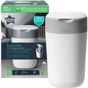 Tommee Tippee Twist & Click Contenitore Per Pannolini Bianco