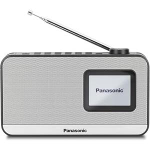 Panasonic RF-D15EG-K Tragbares DAB+/FM Digitalradio mit Bluetooth, 2,4 Zoll TFT LCD-Display, 3W 5cm Lautsprecher, Schlaf-, Wecker- und Uhrfunktion, Schwarz