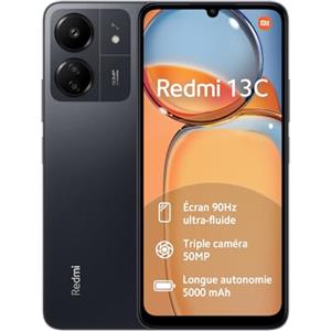 Xiaomi Redmi 13C, Dual, 128GB 6GB RAM, Midnight Black
