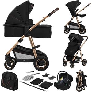 LIONELO Amber Passeggino Trio 3 in 1 da 0 a 48 Mesi fino a 22 kg