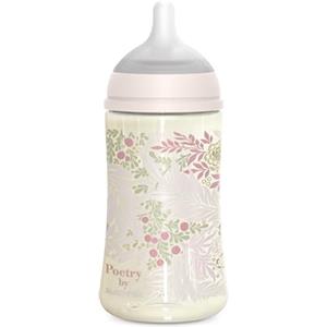 Suavinex Biberon 270 ml, Tettarella Fisiologica SX Pro, Rosa, +3 mesi