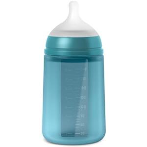 Suavinex, Biberon Colour Essence, 240 ml, Flusso M, 3+ Mesi, Blu Oceano
