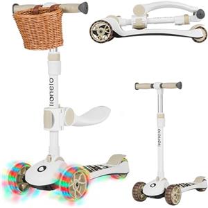 Lionelo FRANKY 2 in 1 Bicicletta e Monopattino per Bambini Fino a 50 kg