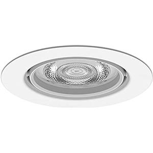 Philips Lighting Faretto da Incasso LED Impala, Equivalente a 6W, 27K, Dimmerabile, Bianco