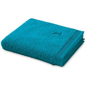 Möve Superwuschel - Asciugamano, 50 x 100 cm, 100% cotone, colore blu laguna (lagoon)
