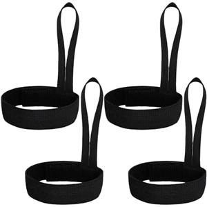 kivrimlarv Polsiere per guanti da sci, manette per guanti da sci, 4 cinghie
