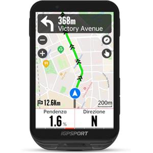 iGPSPORT iGS800 Ciclocomputer, Display Touch da 3,5, Navigazione e Mappe