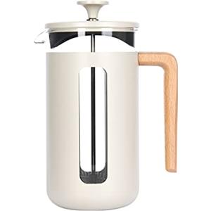 La Cafetière Pisa Caffettiera in acciaio inox, otto tazze, latte, confezione regalo