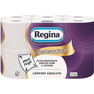 Regina Carta Igienica Sensation, 12 Rotoli