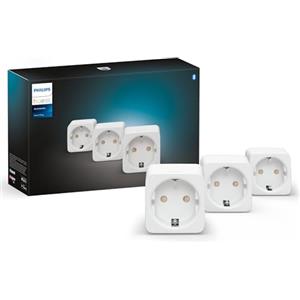Philips Hue Smart Plug, Presa intelligente, Confezione da 3