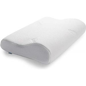 TEMPUR Cuscino Original, feeling rigido, M (50 x 31 x 10/7 cm), bianco