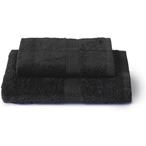 Caleffi Set 2 Asciugamani Viso e Ospite 40x60 + 55x100 cm 100% Cotone