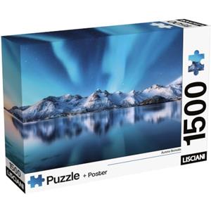 Liscianigiochi Lisciani Giochi - Puzzle + poster Aurora Borealis 1500, 120642