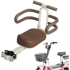 Generico Seggiolino per Bici Elettrica Pieghevole Sicurezza Monopattino Portapacchi | Seggiolino Per Monopattino Elettrico Adatto a Bambini e Bambine 6 ai 10 Anni, Pedalare in Città, Parchi,