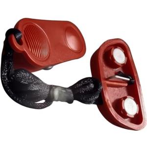 Drawup per tapis roulant chiave di sicurezza ABS plastica Stop Clip per tapis | Vestibilità, rosso, per la funzione di arresto istantaneo, presa magnetica sicura, essenziale per la palestra domestica