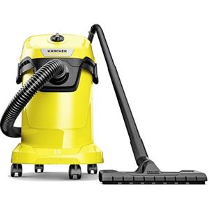 KÄRCHER KARCHER Bidone aspiratutto WD 3 V-19/4/20 - Potenza nominale di ingresso: 1000 W - Potenza di aspirazione*: 230 W - Aspirazione: max. 230 mbar