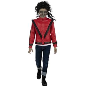 Funidelia Giacca Ufficiale di Michael Jackson Thriller per bambino. Accessori per costumi per bambini per feste, Carnevale e Halloween