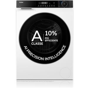 Haier X Serie 5 Lavatrice Slim 8 Kg, 1400 Giri, Classe A-10%, Bianca | Vapore, Ciclo Refresh, Smart AI, Wi-Fi, App hOn, Libera Installazione, 60 Programmi, 60x47x85 cm, HW80-BP14357TUIT